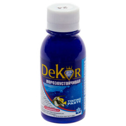Паста колерная Dekor №24 ирис 0.1 кг
