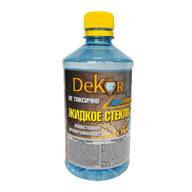 Жидкое стекло Dekor 1.3 кг