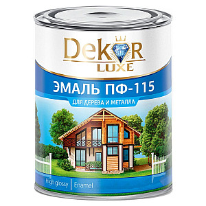 Эмаль Dekor Gold ПФ-115 хаки 0.8 кг