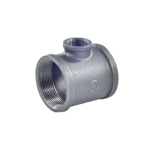 Тройник переходной Fittex Plus Ду 40*32 ВР чугун оцинкованный