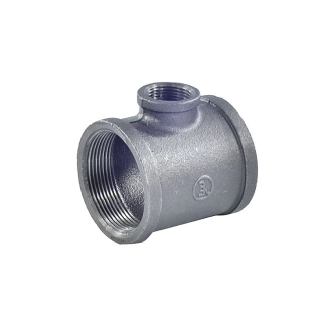 Тройник переходной Fittex Plus Ду 40*32 ВР чугун оцинкованный