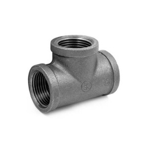 Тройник Fittex Plus Ду 15 ВР чугунный оцинкованный