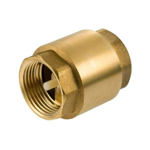 Клапан обрfnysq SantechSystems пружbyysq Ду 32 Ру 16 м/м диск/латунь