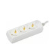 Удлинитель IEK Generica WYP10-10-03-07-Z-G с заземлением 3*7 м