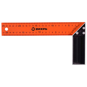 Угольник Вихрь 73/11/3/1 металлический 250 мм