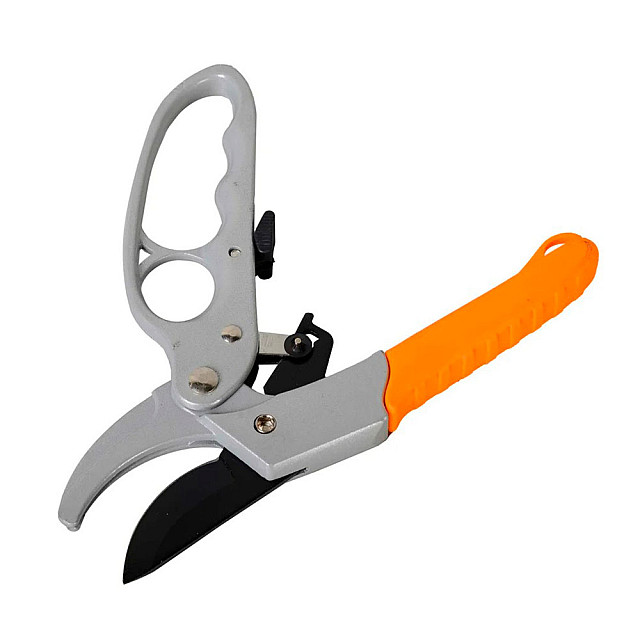 Секатор Вихрь 73/7/3/3 200 мм возвратная пружина храповый механизм тефлоновое покрытие