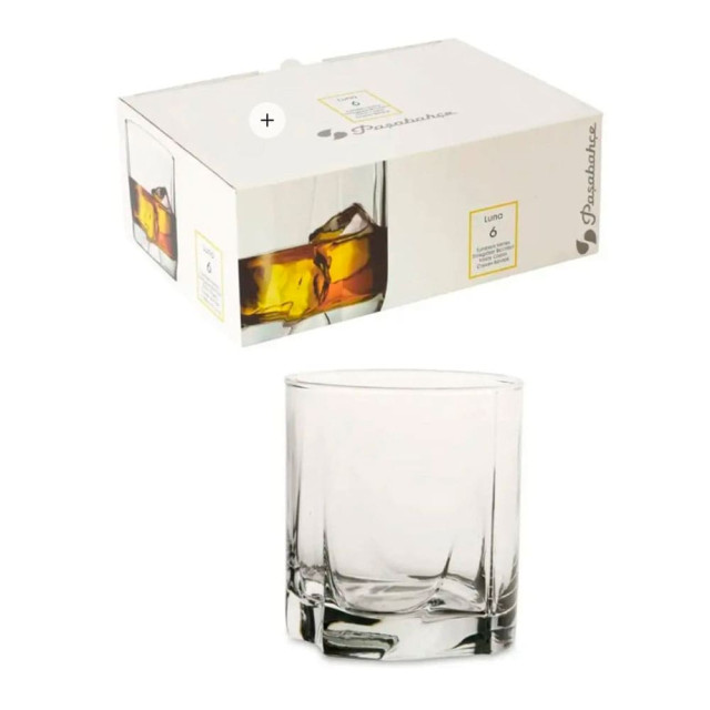 Набор стаканов для виски Pasabahce Luna 42348 489600 368 мл 6 шт