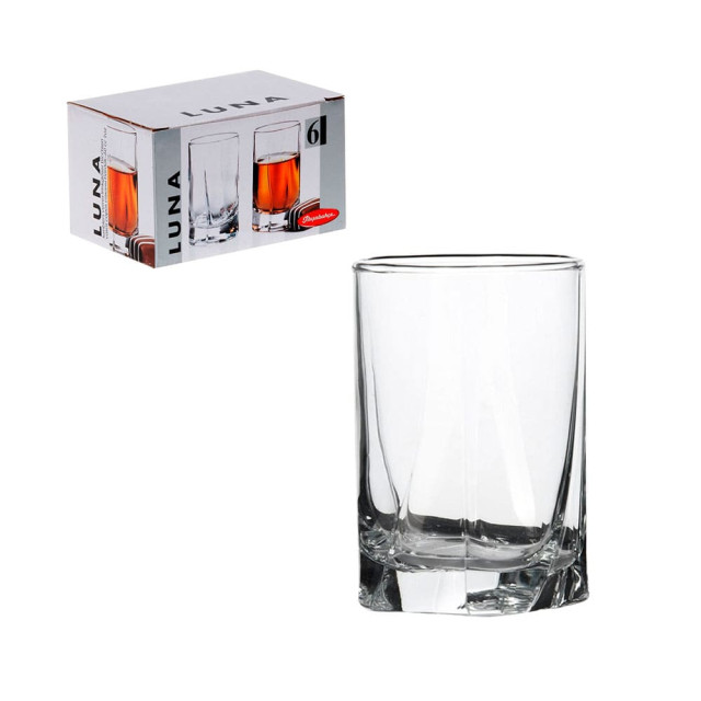 Набор стаканов Pasabahce Luna 42043 103669 60 мл 6 шт