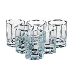Набор стаканов Pasabahce Kosem 41070 159127 60 мл 6 шт