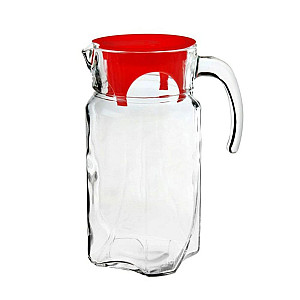 Кувшин Pasabahce Luna 43544 601345 с крышкой красный 1.7 л
