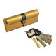 Цилиндровый механизм Нора-М ЛПУ-9045/45 латунь