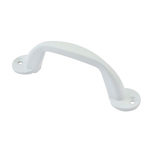 Ручка-скоба Нора-М 50 мм овальная белая