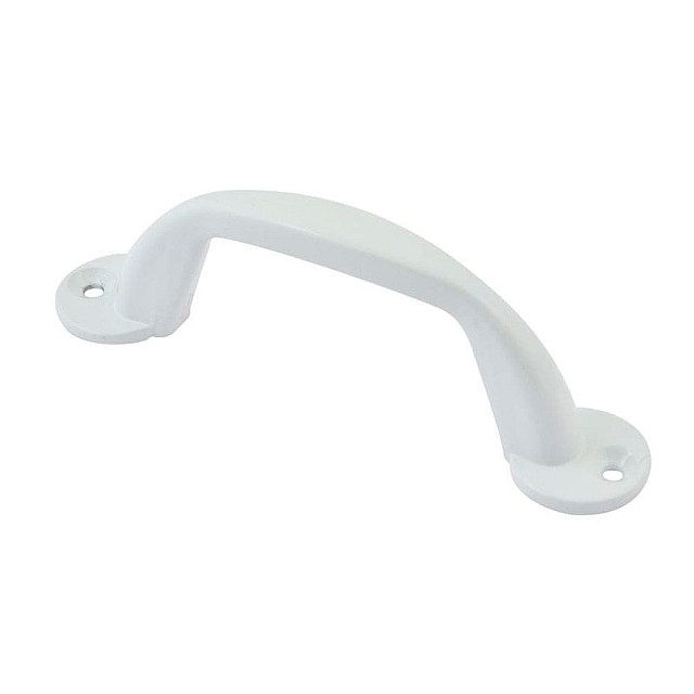 Ручка-скоба Нора-М 50 мм овальная белая