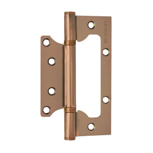 Петля дверная Нора-М 125*77*2.5 мм накладная медь 2 шт