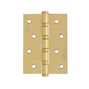 Петля дверная Нора-М Eco 100*70*2.5 мм старая латунь матовая 2 шт