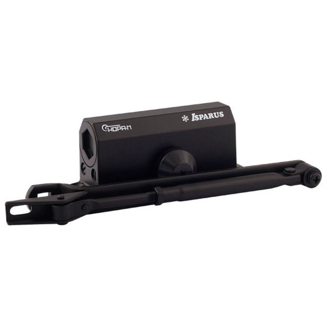 Доводчик Нора-М 410 Isparus 15-60 кг морозостойкий черный