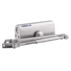 Доводчик Нора-М 420 Isparus 40-90 кг морозостойкий серебро