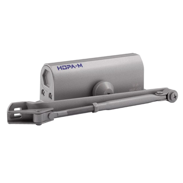 Доводчик Нора-М 420 Isparus 40-90 кг морозостойкий серый