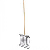 Лопата для уборки снега Сибртех 61582 алюминиевая деревянный черенок