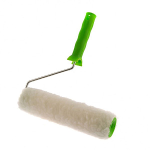 Валик Сибртех 80124 из натурального меха с ручкой 250*48 мм