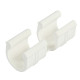 Зажим Palisad 64426 для крепления пленки к каркасу парника 20 мм белый 10 шт