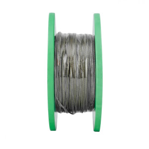 Трос металлополимерный Сибртех 47630 ПР-4.0 прозрачный