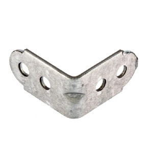 Уголок мебельный Сибртех 46513 усиленный 2 мм 30*30*16 мм