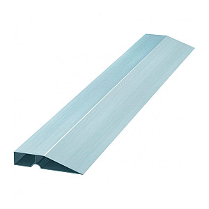 Правило Сибртех 89607 алюминиевое трапеция 1 ребро жесткости 1 м