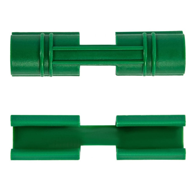 Зажим Palisad 64429 для крепления пленки к парнику 12 мм зеленый 20 шт