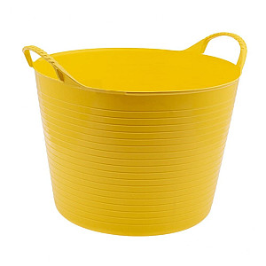 Ведро гибкое Сибртех 67507 сверхпрочное желтое 40 л