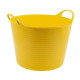 Ведро гибкое Сибртех 67507 сверхпрочное желтое 40 л