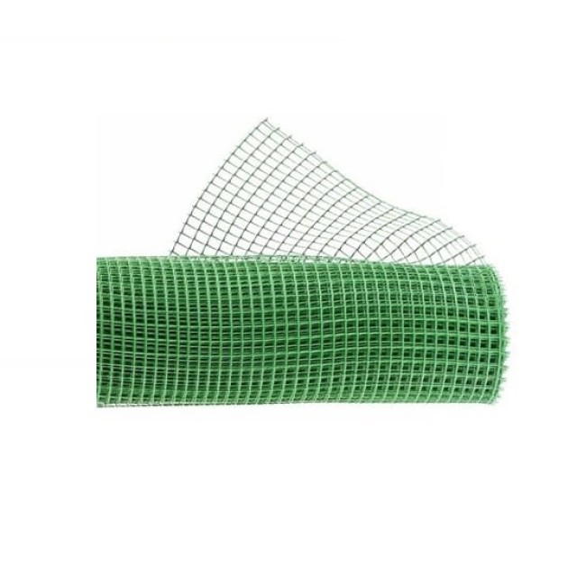 Решетка заборная пластиковая зеленая в рулоне облегченная 0.8*20 м