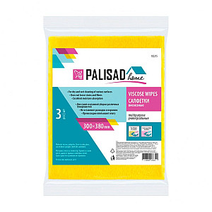 Салфетки универсальные Palisad Home 923215 вискозные 30*38 см 3 шт