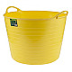 Ведро гибкое Сибртех 67513 сверхпрочное желтое 28 л