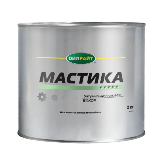 Мастика Oilright Бикор антикоррозийная 2 кг Мастика Oilright Бикор антикоррозийная 2 кг