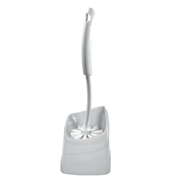 Набор для туалета Spin&Clean Step SV3013 СБ Лотос серебряный