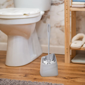 Набор для туалета Spin&Clean Step SV3013 СБ Лотос серебряный