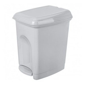 Ведро для мусора Бытпласт 4312026 пластмассовое с педалью 7 л