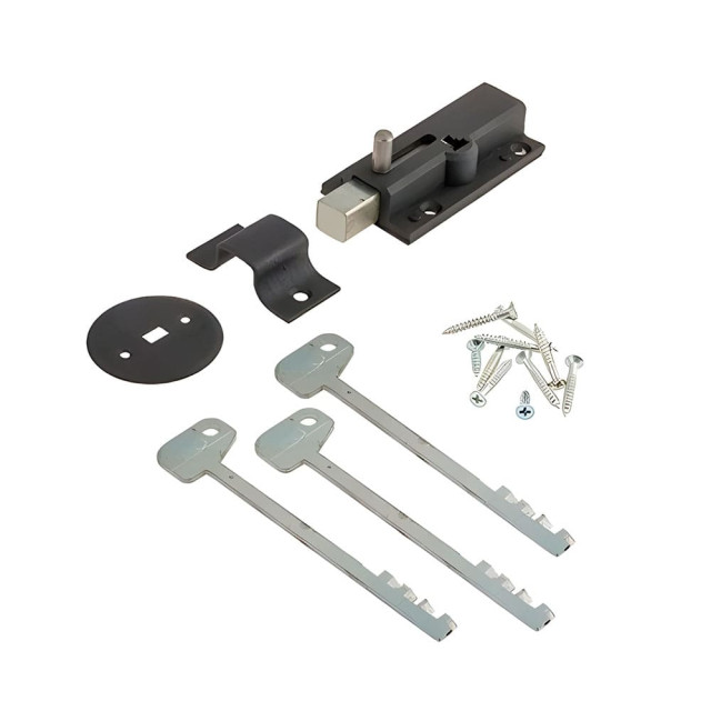 Замок накладной Шепард 3Н-5С-40