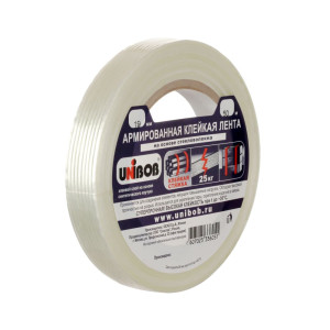 Лента армированная стекловолокном Unibob 42068 клейкая 19 мм*50 м