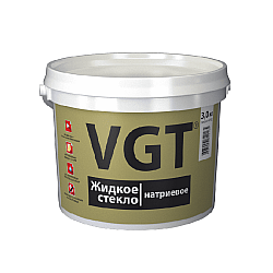 Жидкое стекло VGT натриевое 3 кг