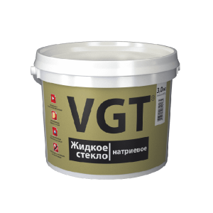 Жидкое стекло VGT натриевое 3 кг