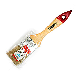 Кисть плоская Акор Столичная №1 КФ 38 мм универсальная