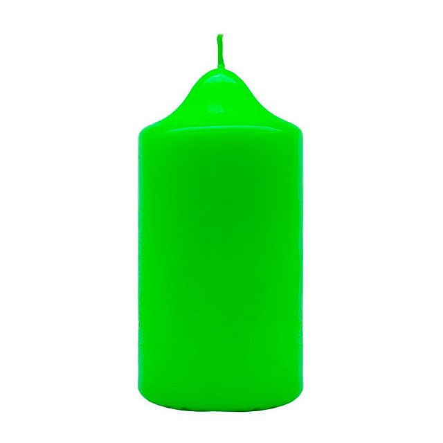 Свеча Lumi 5070818 бочонок ОС пленка неон зеленый 50*100 мм