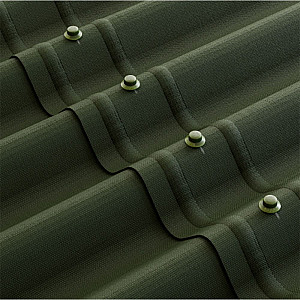 Лист кровельный Onduline Smart зеленый 1.95*0.95 м