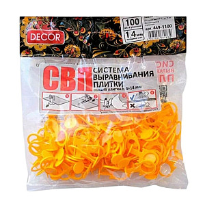Зажим для СВП Decor Кольцо 449-1100 1.4 мм 100 шт