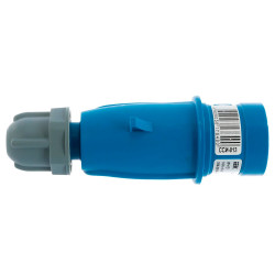 Вилка переносная IEK ССИ-013 2Р+РЕ 16А 200-250В IP44