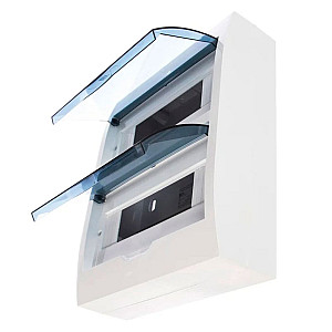 Корпус IEK MKP12-N-24-40-10 ЩРН-П-24 IP41 пластиковый белый