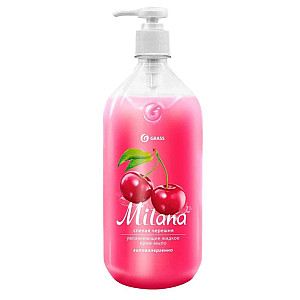 Крем-мыло жидкое Grass Milana спелая черешня 126401 увлажняющее 1000 мл
