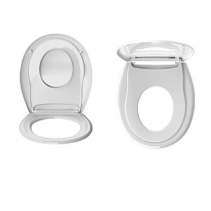 Сиденье для унитаза Уклад СУ 80С.09.80 Семейное 2 в 1